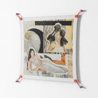 Sweet Far Away - Work On Wall - Sophie Goudman - Orange - 70 x 70 cm