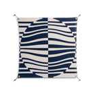 Wave Lens - Work On Wall - Oluwasheyi Adebayo - Silver - 90 x 90 cm