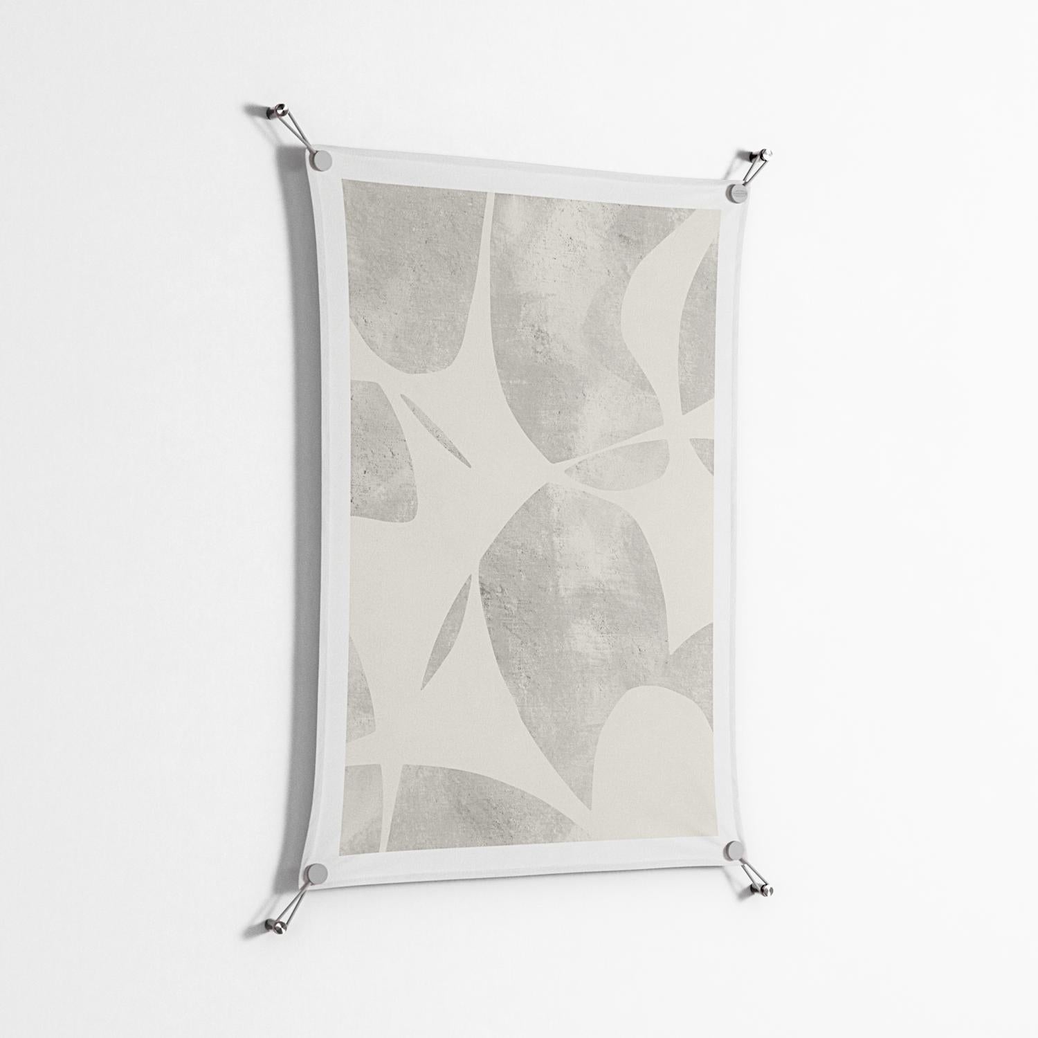 Petros - Work On Wall - Amy Suther - Silver - 70 x 100 cm