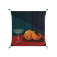 Bubbles & Oranges - Work On Wall - Kristin Eriksson - Black - 70 x 70 cm