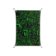 Wottosque Green - Work On Wall - Craig Watkins - Silver - 70 x 100 cm