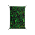 Wottosque Green - Work On Wall - Craig Watkins - Silver - 70 x 100 cm
