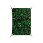 Wottosque Green - Work On Wall - Craig Watkins - Silver - 70 x 100 cm