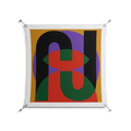 JJ - Work On Wall - Oluwasheyi Adebayo - Silver - 90 x 90 cm