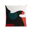 Plume - Work On Wall - Rikki Hewitt - Orange - 140 x 140 cm