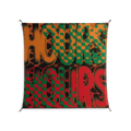 Hours - Work On Wall - Oluwasheyi Adebayo - Black - 140 x 140 cm
