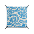 Ocean Flow - Work On Wall - Amy Suther - Black - 70 x 70 cm