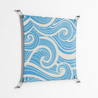 Ocean Flow - Work On Wall - Amy Suther - Silver - 70 x 70 cm