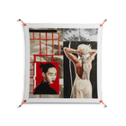 Where We Belong - Work On Wall - Sophie Goudman - Orange - 90 x 90 cm