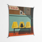 Have You Seen Bert - Work On Wall - Kristin Eriksson - Black - 140 x 140 cm