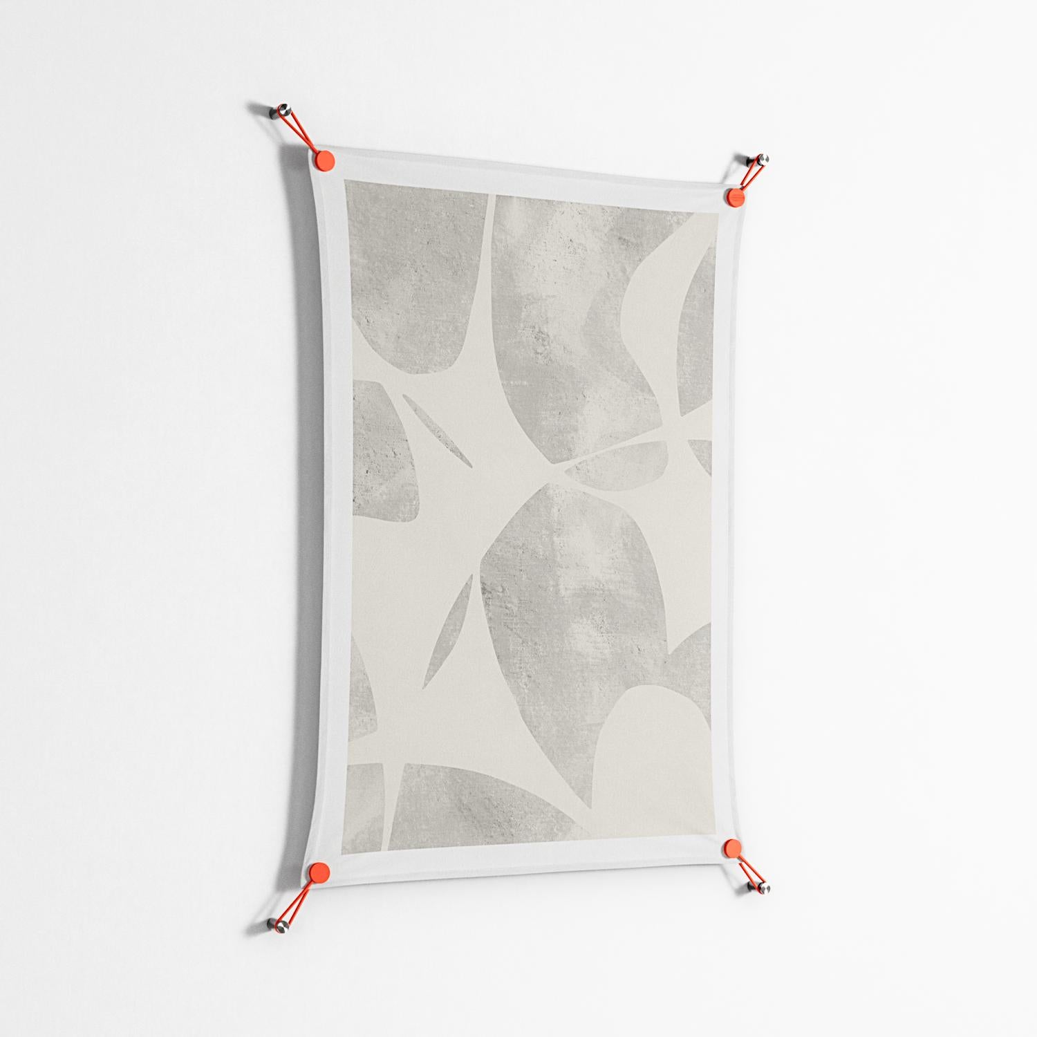 Petros - Work On Wall - Amy Suther - Orange - 70 x 100 cm