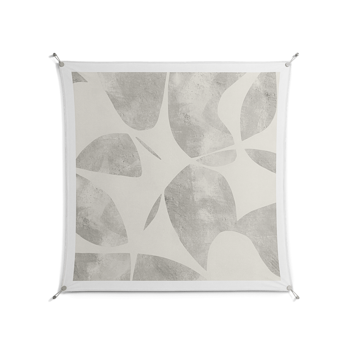 Petros - Work On Wall - Amy Suther - Silver - 140 x 140 cm