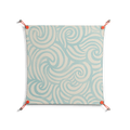 Epic Swirl - Work On Wall - Amy Suther - Orange - 70 x 70 cm