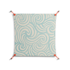 Epic Swirl - Work On Wall - Amy Suther - Orange - 70 x 70 cm