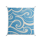 Ocean Flow - Work On Wall - Amy Suther - Silver - 90 x 90 cm