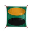 Soul Split - Work On Wall - Oluwasheyi Adebayo - Orange - 70 x 70 cm