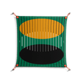Soul Split - Work On Wall - Oluwasheyi Adebayo - Orange - 70 x 70 cm