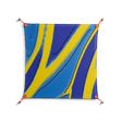 Blue Gale - Work On Wall - Oluwasheyi Adebayo - Orange - 70 x 70 cm