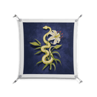 Snake Tigerlily - Work On Wall - Amy Suther - Silver - 70 x 70 cm