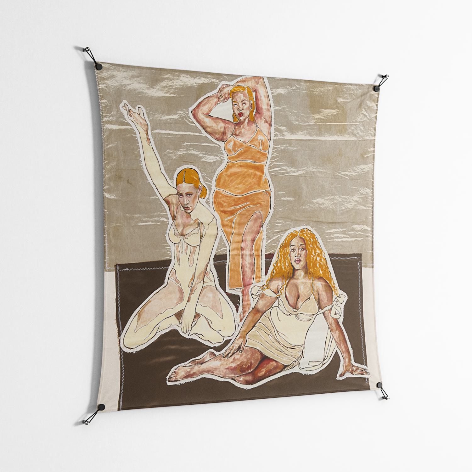 We Are Who We Are - Work On Wall - Sophie Goudman - Black - 140 x 140 cm