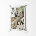 Dreaming With Open Eyes - Work On Wall - Sophie Goudman - Silver - 70 x 100 cm