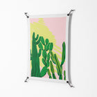 Cactus Sky - Work On Wall - Amy Suther - Black - 70 x 100 cm