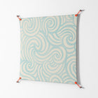 Epic Swirl - Work On Wall - Amy Suther - Orange - 90 x 90 cm
