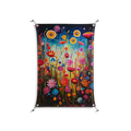 Greatful Meadow - Work On Wall - Nur Rydberg - Silver - 70 x 100 cm