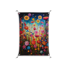 Greatful Meadow - Work On Wall - Nur Rydberg - Silver - 70 x 100 cm