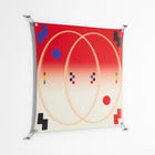 Parallel Mirage - Work On Wall - Oluwasheyi Adebayo - Silver - 90 x 90 cm