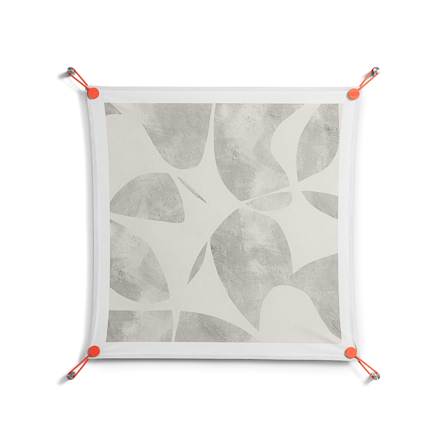 Petros - Work On Wall - Amy Suther - Orange - 70 x 70 cm