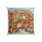 Grand Canyon - Work On Wall - Wyatt Hersey - Silver - 140 x 140 cm
