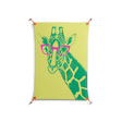 Wise Giraffe - Work On Wall - Amy Suther - Orange - 70 x 100 cm