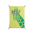 Wise Giraffe - Work On Wall - Amy Suther - Orange - 70 x 100 cm