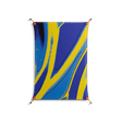 Blue Gale - Work On Wall - Oluwasheyi Adebayo - Orange - 70 x 100 cm