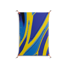 Blue Gale - Work On Wall - Oluwasheyi Adebayo - Orange - 70 x 100 cm