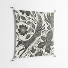 Ode to Summer 4 - Work On Wall - Diana Catchpole - Silver - 90 x 90 cm