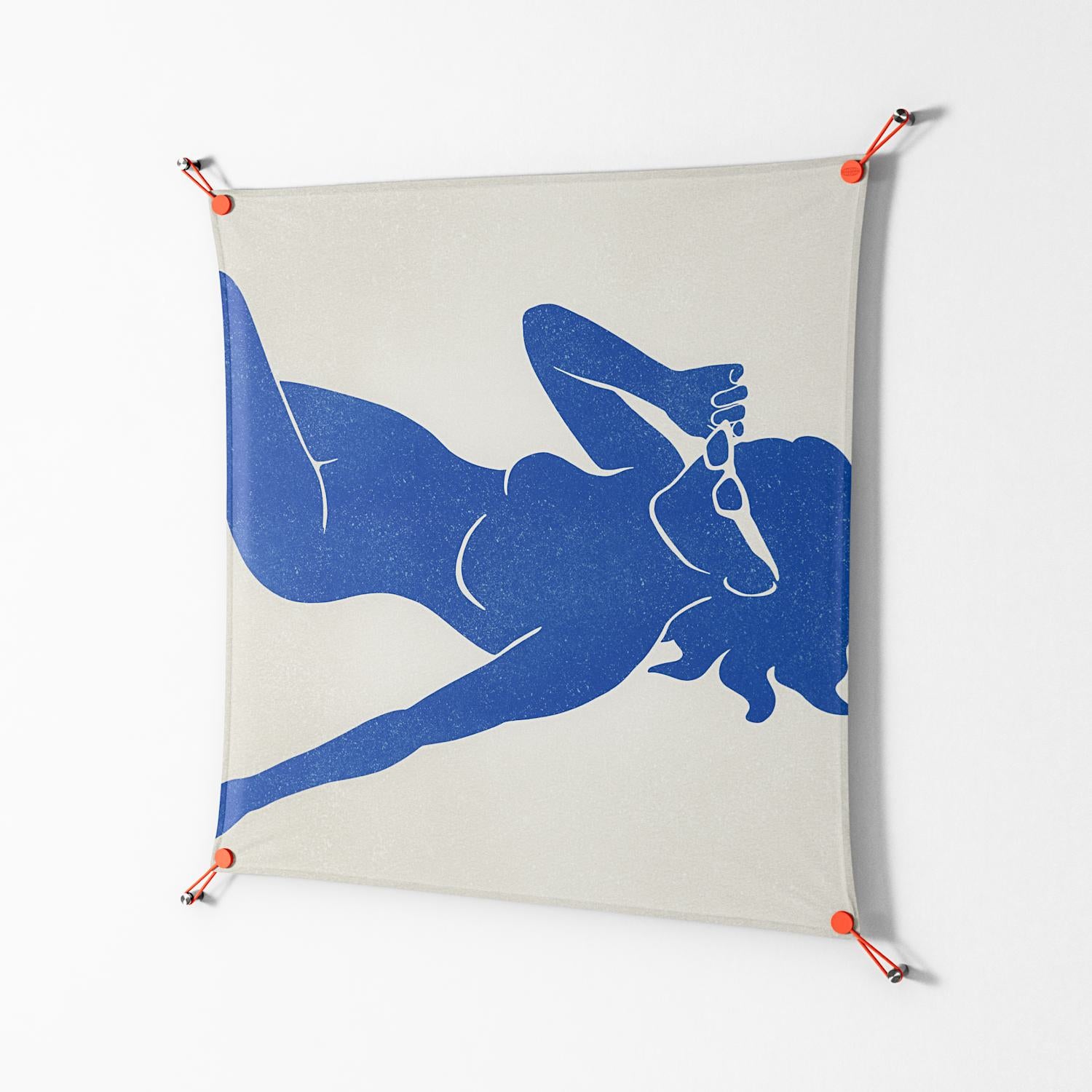Basking Warmth - Work On Wall - Amy Suther - Orange - 90 x 90 cm