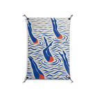 Immersive Dive - Work On Wall - Amy Suther - Black - 70 x 100 cm