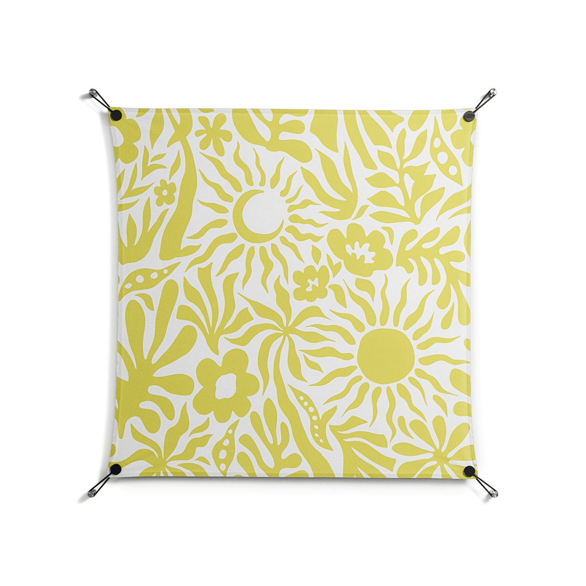 Summer Sensation - Work On Wall - Amy Suther - Black - 90 x 90 cm