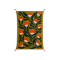 Blooming Folk Garden - Work On Wall - Sandra Hutter - Orange - 70 x 100 cm