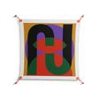 JJ - Work On Wall - Oluwasheyi Adebayo - Orange - 70 x 70 cm