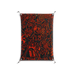 Wottosque Red - Work On Wall - Craig Watkins - Silver - 70 x 100 cm