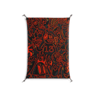 Wottosque Red - Work On Wall - Craig Watkins - Black - 70 x 100 cm