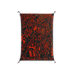 Wottosque Red - Work On Wall - Craig Watkins - Black - 70 x 100 cm