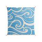 Ocean Flow - Work On Wall - Amy Suther - Orange - 140 x 140 cm