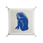 Serenity - Work On Wall - Amy Suther - Silver - 70 x 70 cm