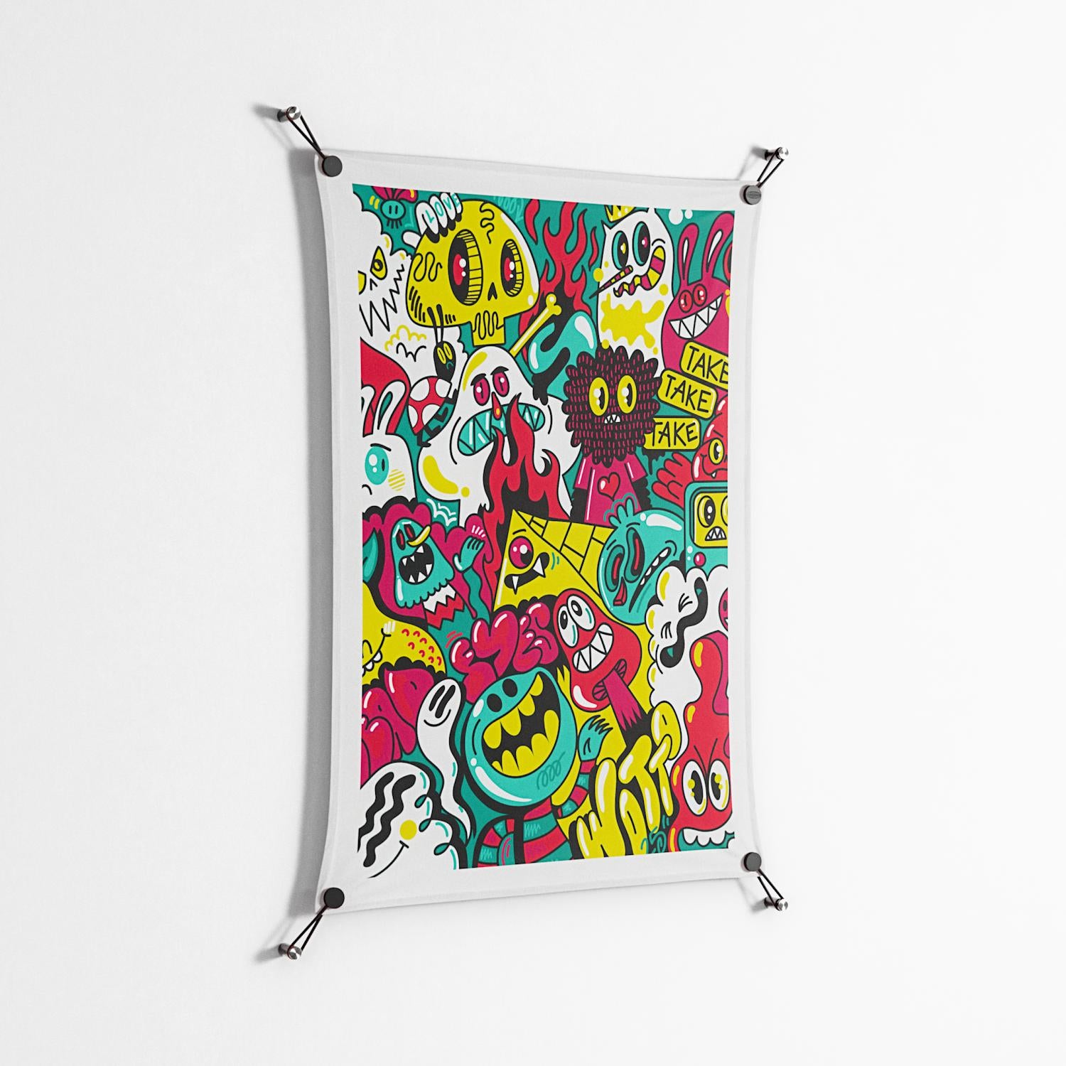 Fridays I'm In Love - Work On Wall - Craig Watkins - Black - 70 x 100 cm