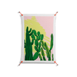 Cactus Sky - Work On Wall - Amy Suther - Orange - 70 x 100 cm