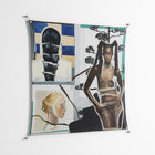 Dreaming With Open Eyes - Work On Wall - Sophie Goudman - Silver - 140 x 140 cm